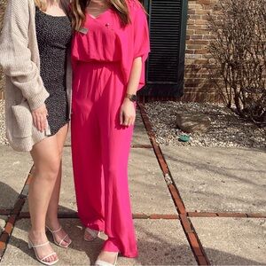 Pink Jumpsuit